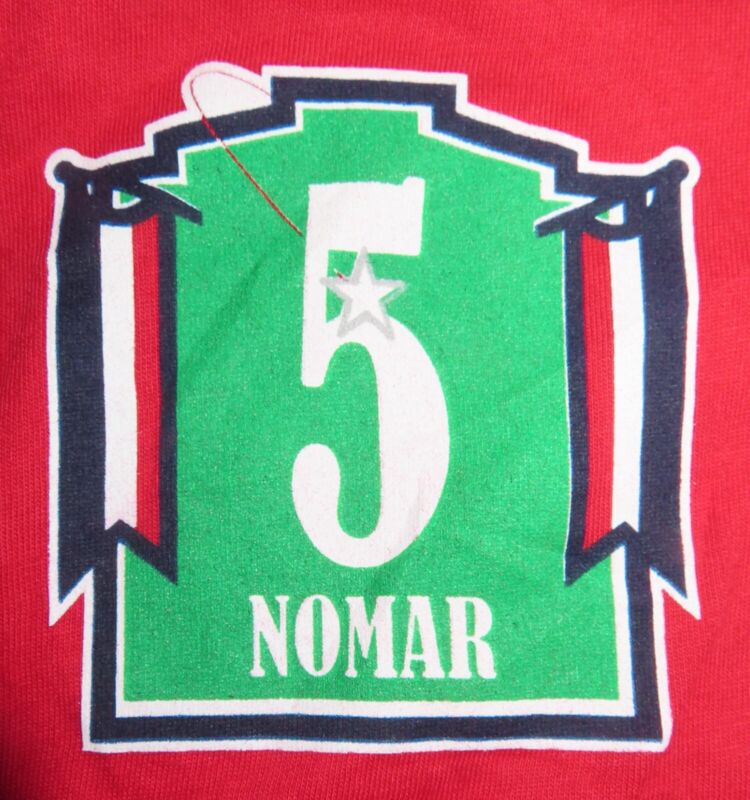 Retro 1999 All-Star NOMAR GARCIAPARRA No. 5 BOSTON RED SOX (2XL) T-Shirt Jersey