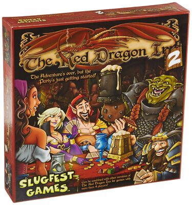 S The Red Dragon Inn 2 Strategy Boxed Board Game Ages 13 & Up (s...