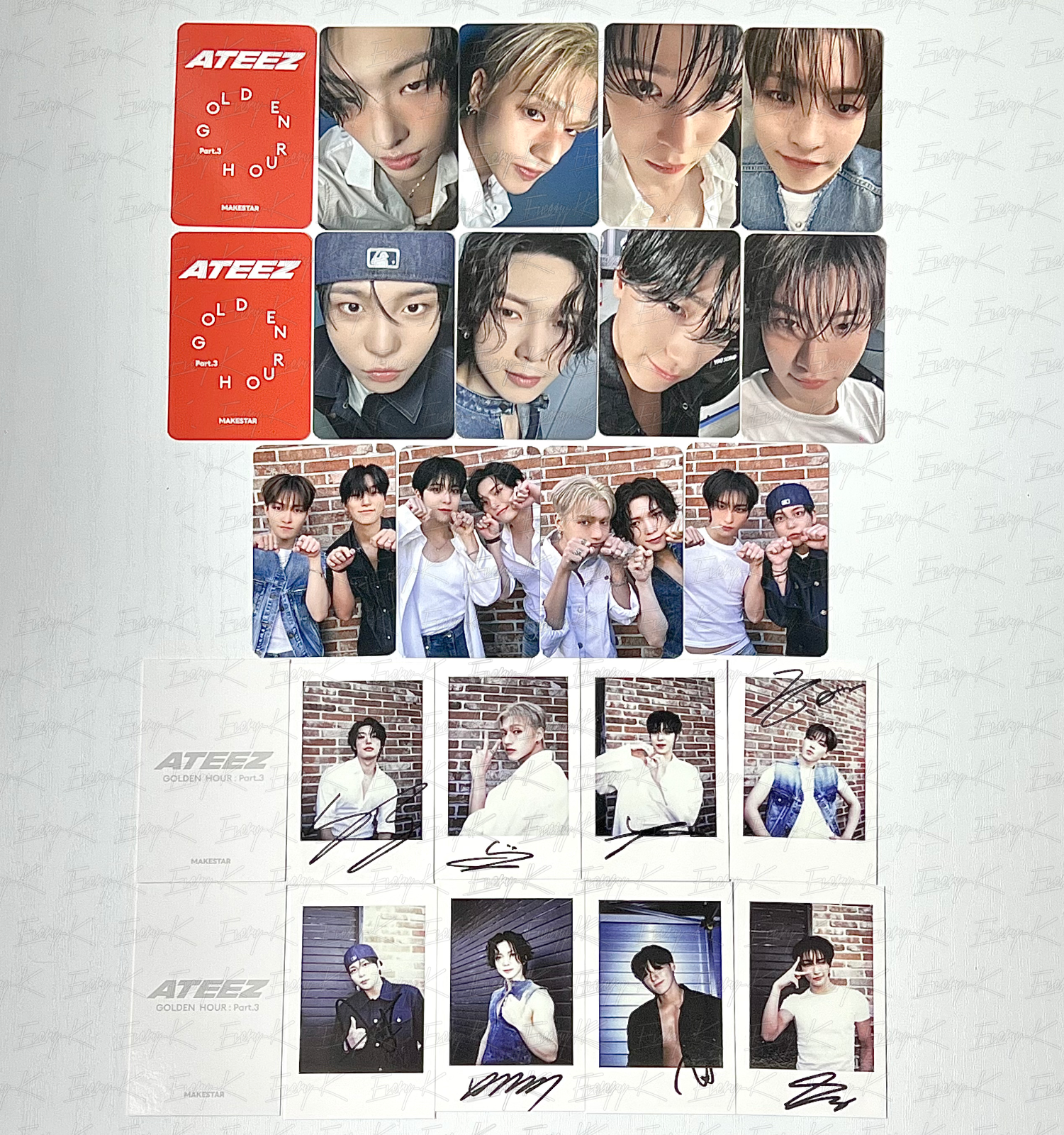 ateez golden hour 3 poca コンプリート　ポカ 新品未開封 ATEEZ GOLDEN HOUR pt.3 POCA コンプセット - メルカリ