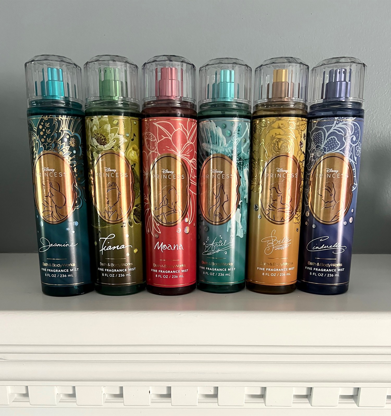 Bath & Body Works プリンセスボディミスト セット 6種 Bath & Body Works プリンセスボディミスト セット 6種 Bath