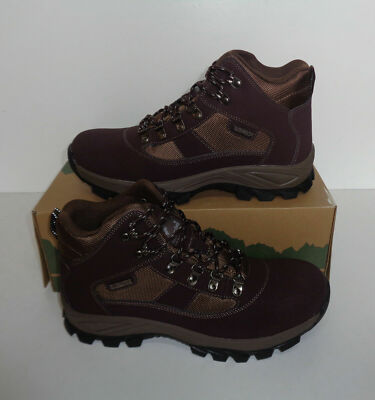 Mens New Waterproof Brown Memory Foam 