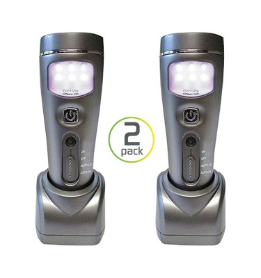 Capstone Lighting 4-in-1 Eco-I-Lite LED Emergency Flashlights, Night Light, P...