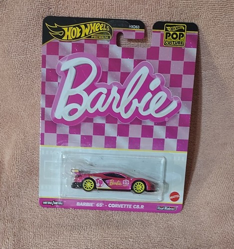 Hot Wheels Premium Pop Culture Barbie 65 Corvette C8.R | eBay