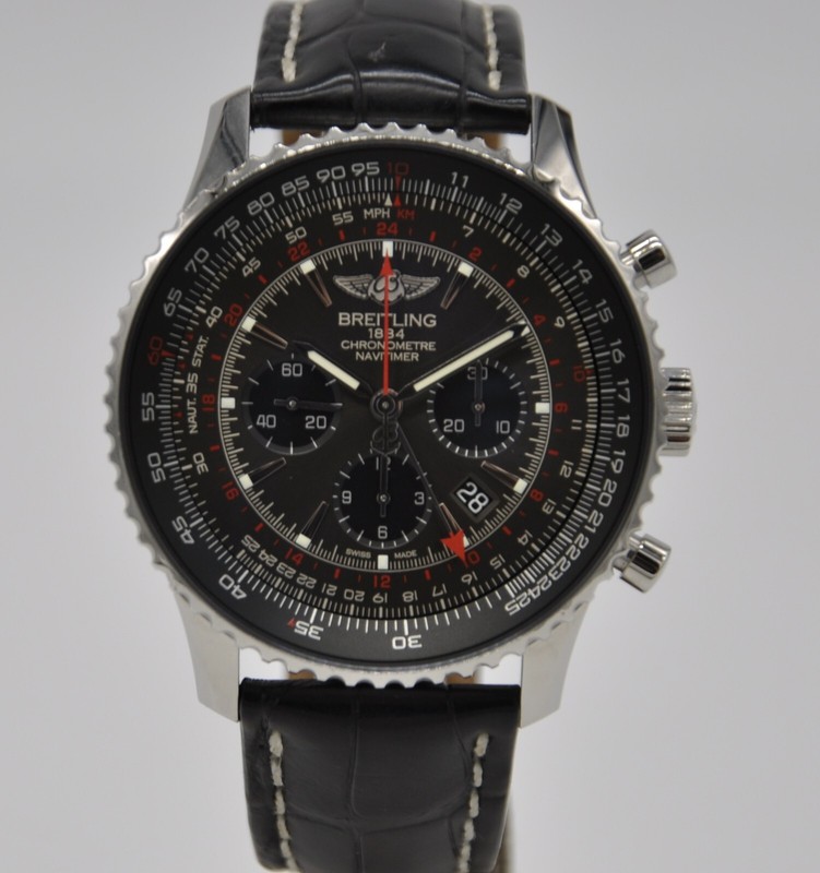 Breitling Navitimer GMT B04 Chronograph GMT 48 LTD Stratos AB04413A/F573