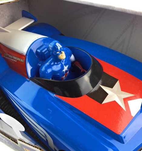 Marvel Avengers Captain America Friction Car Lights Sounds  Ages 3+ New