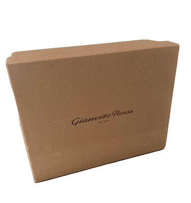Gianvito Rossi Milano Empty Shoe Box W /orig. Tissue 12.5 x10 x4.75 