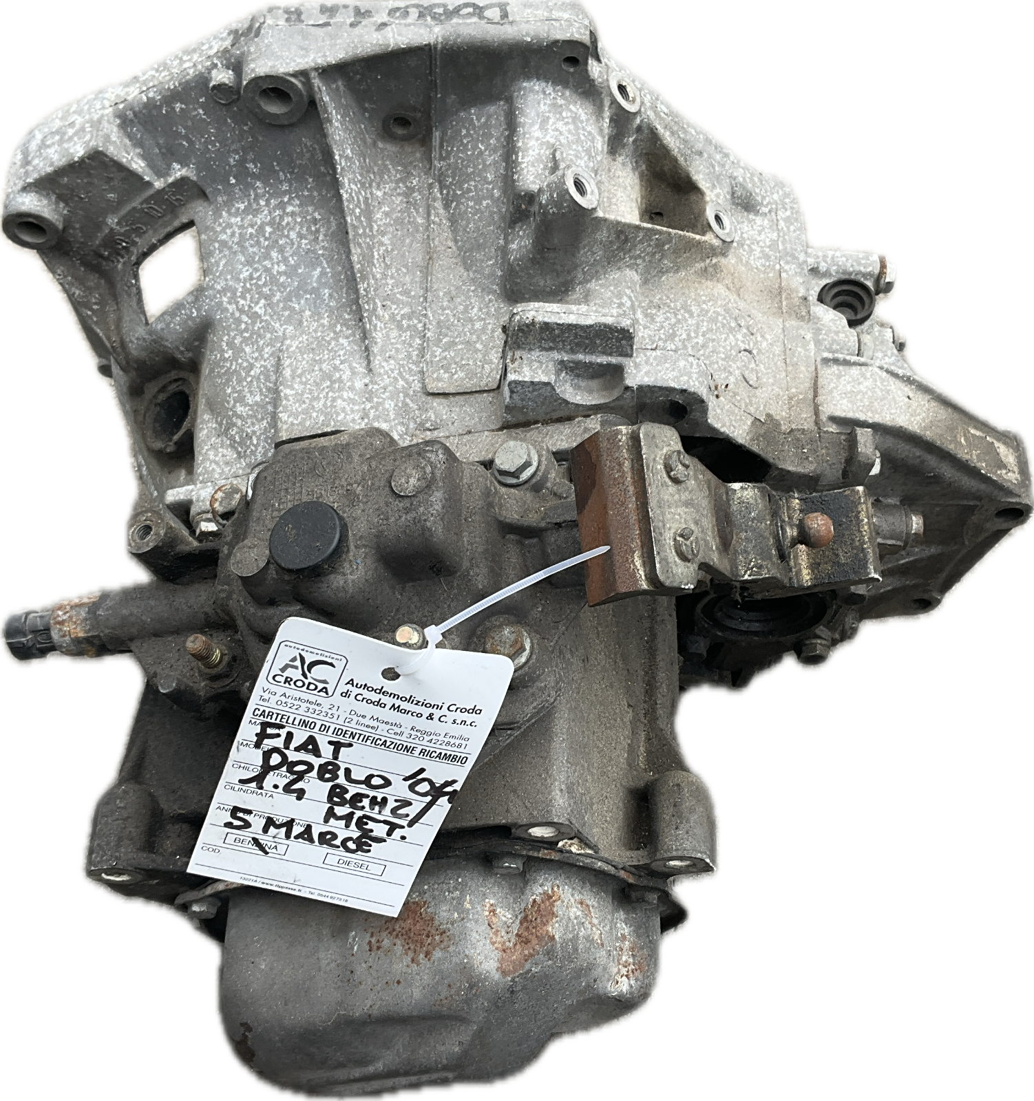 Cambio manuale per modello FIAT DOBLO 1.4 benzina metano 5 marce ricambio