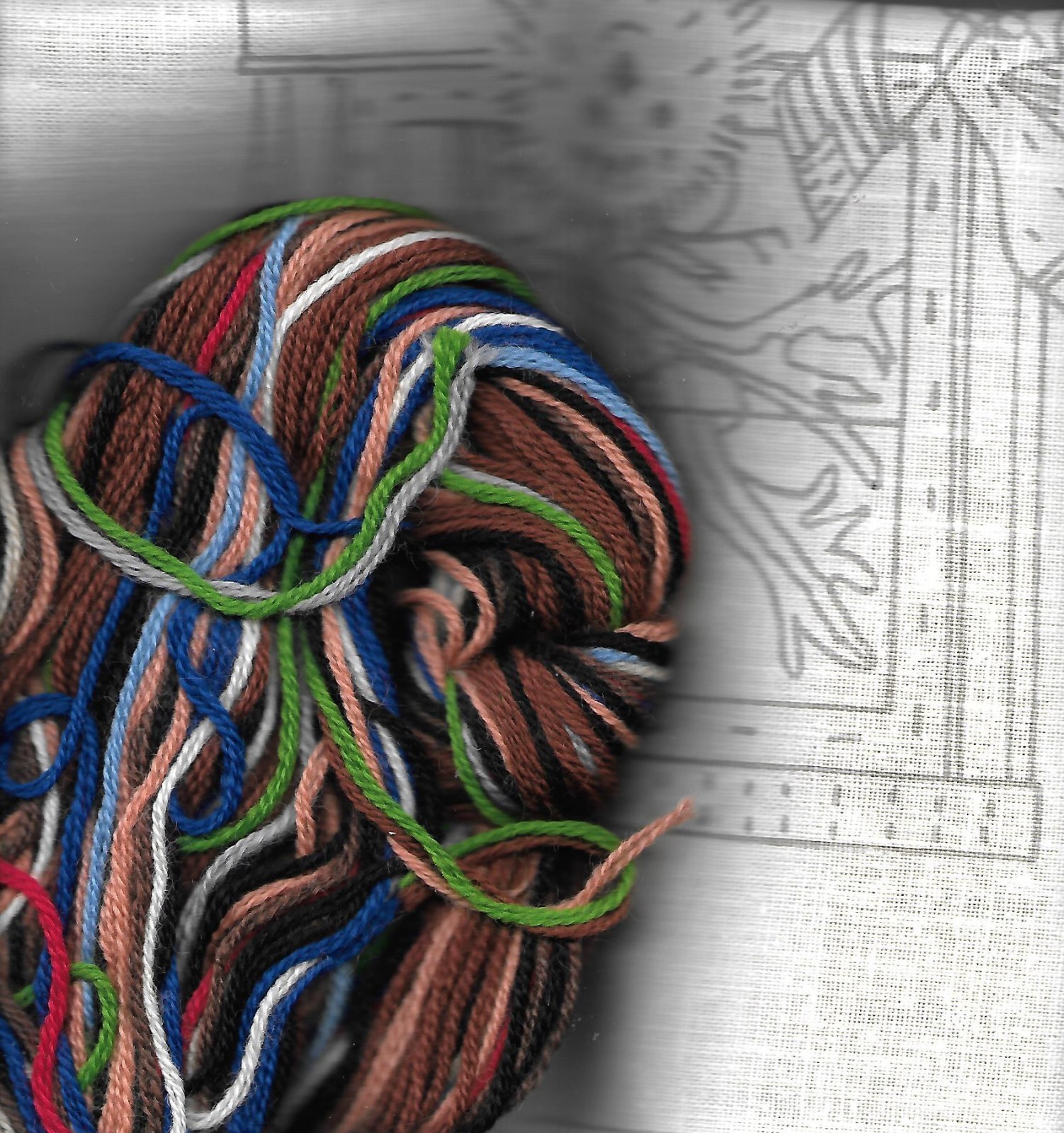 Custom Needleworks C503 Temperance  Crewel Embroidery Kit 15