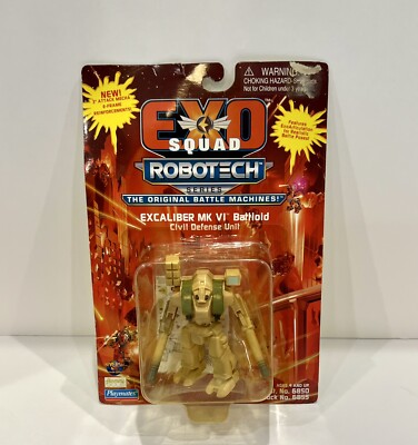 Exo Squad Robotech Series Excalibur MK VI Battloid Battle Machines Action Figure