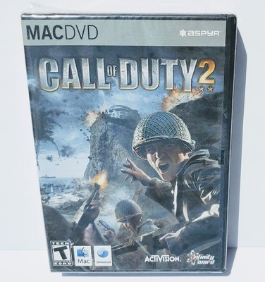 Brand NEW Factory Sealed Mac Call of Duty 2 Apple Computer PC 2006 rare Complete