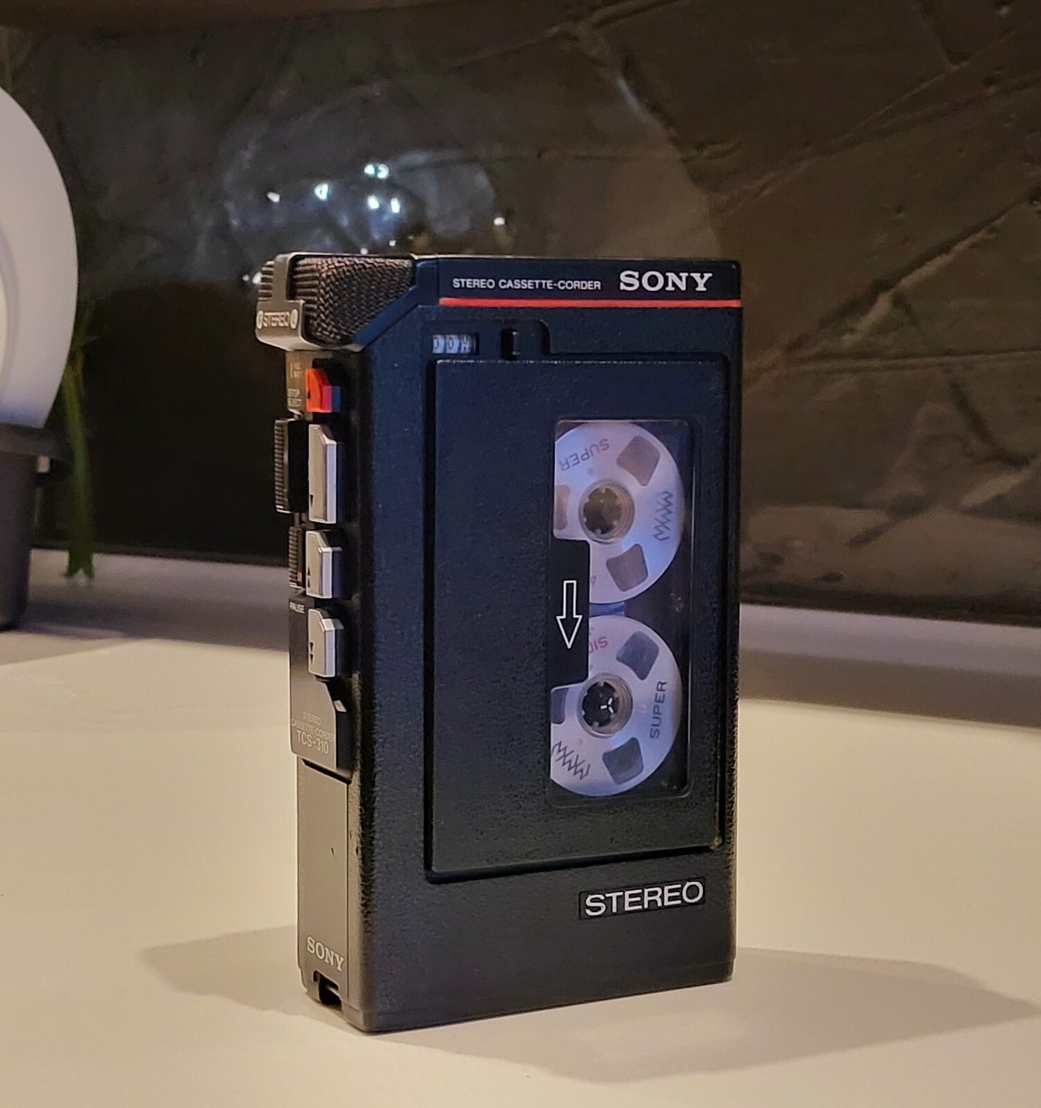 SONY ステレオカセットプレーヤー TCS-310 ジャンク d*7様 SONY TCS-310 ステレオカセットコーダー - メルカリ