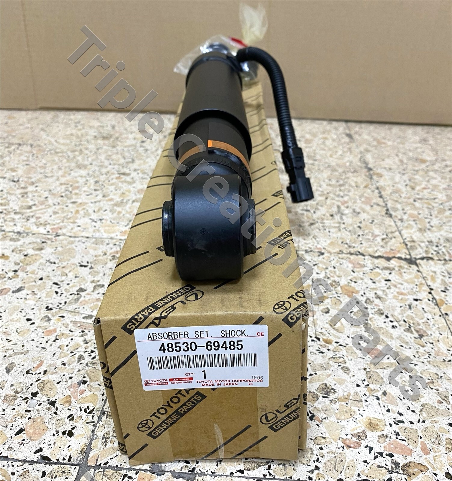 リバティー 48530-49815 Rear Axle Right Suspension Strut Assembly Shock