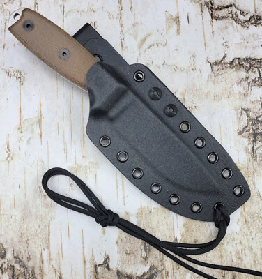 HAND MADE KYDEX SHEATH for ESEE 4  (MODEL ES4PS35V WITH FLAT HANDLE),  ESEE939