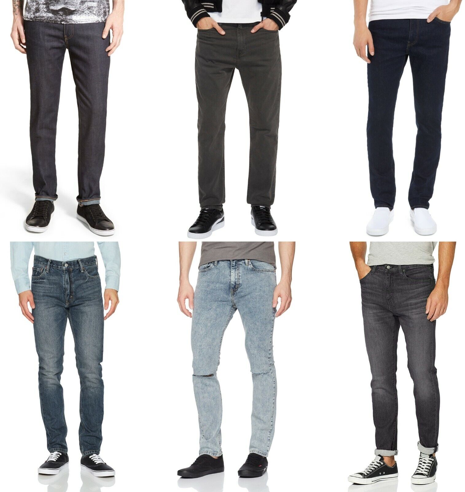 levi's men's skinny fit jeans