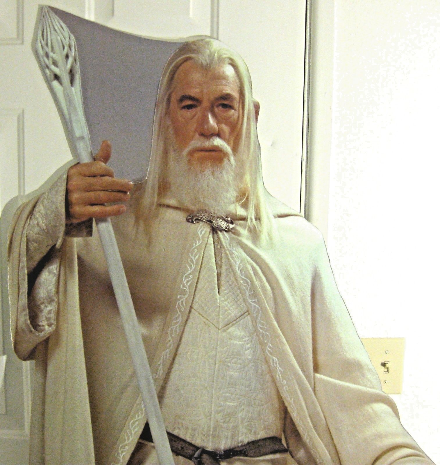 ULTRA RARE LOTR Lord Of The Rings Gandalf The White Standee 7-UP Advertisement