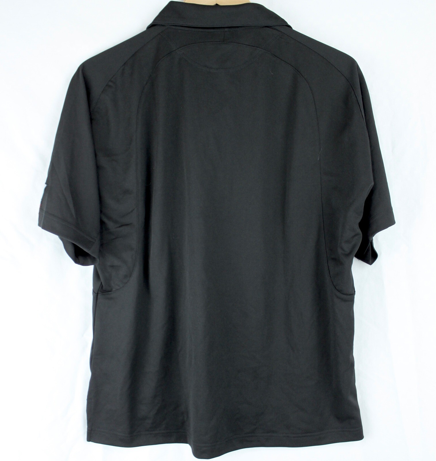 MCDONALDS RESTAURANT SHORT SLEEVE SHIRT WORK UNIFORM BLACK SIZE S SMALL