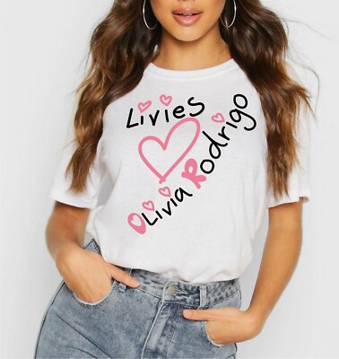 Olivia Rodrigo T-Shirt Fans Livies Love Olivia Rodrigo T Shirt 2024 Concert