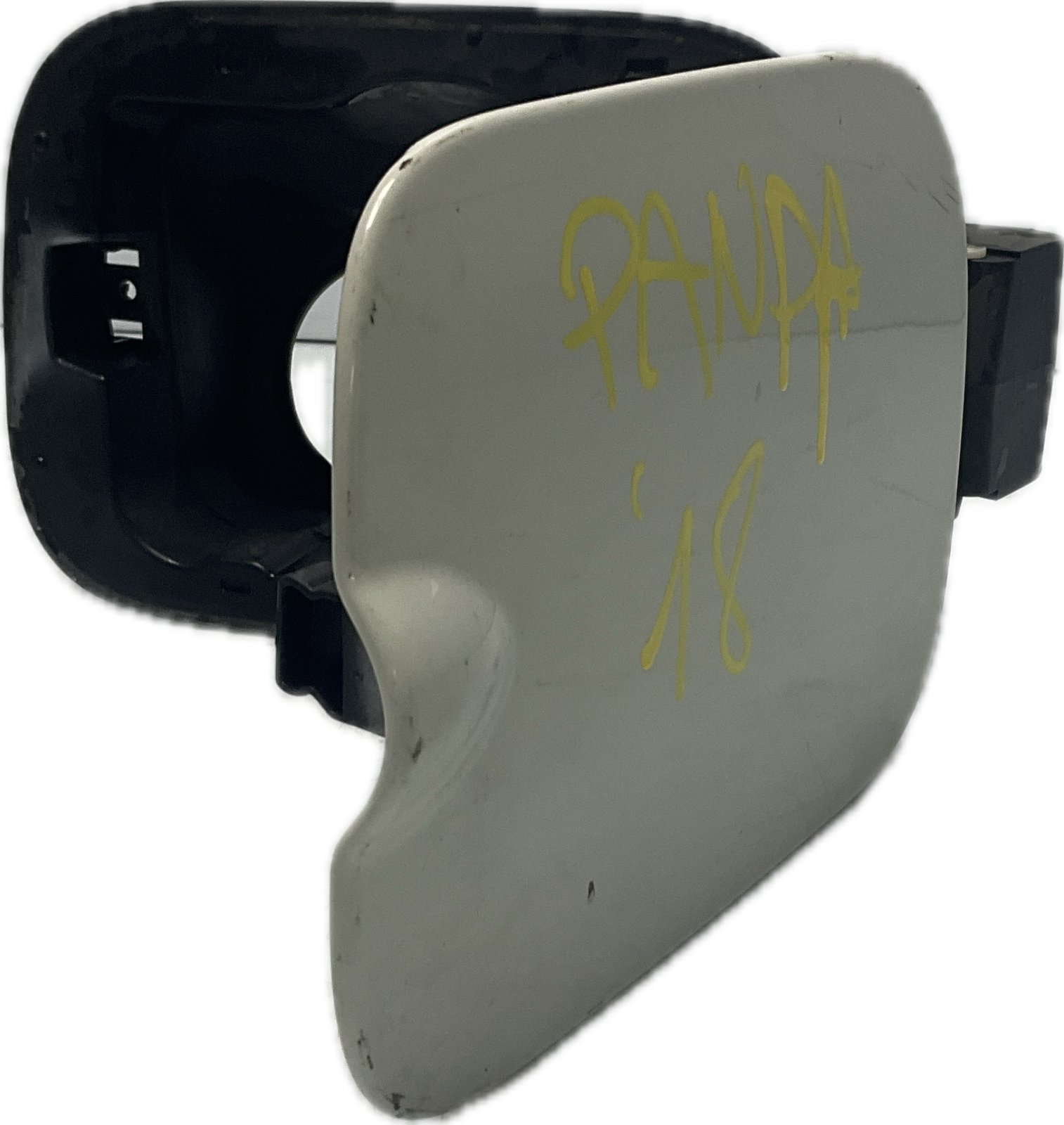 Sede sportello bocchettone carburante FIAT PANDA 2018 ricambio usato bianco
