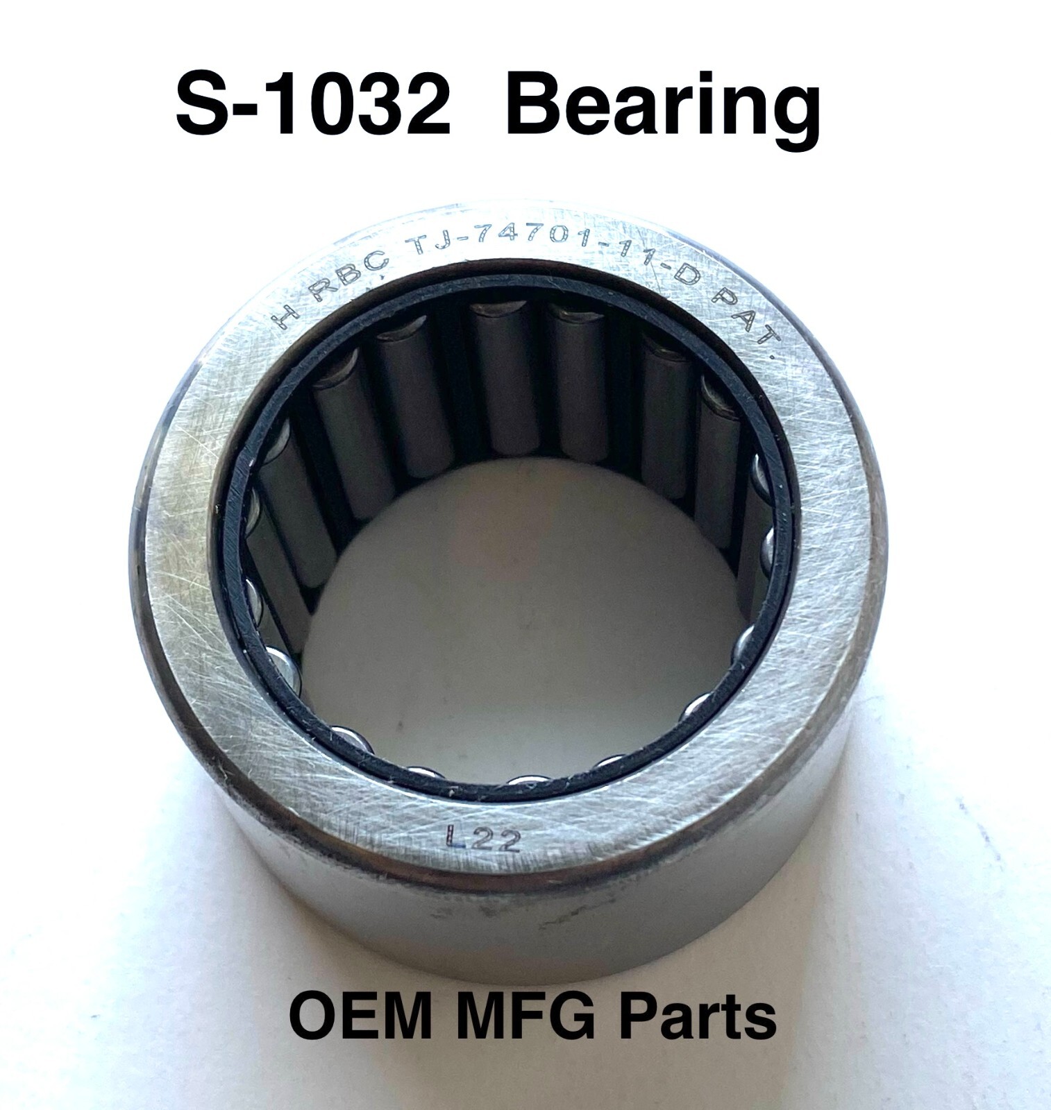 P. willinckii ’Jenny’ TC 318 RBC Bearing Compatible 391-0381-059, S-1032,TJ74701-11D for