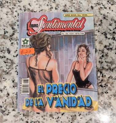 Español Revista Novela Mexicana Libro Sentimental Comic Graphic Novel Spanish