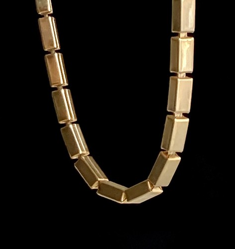 【VINTAGE HOLLYWOOD】Square Bold Chain Necklace〜ネックレス VINTAGE HOLLYWOOD】Square Bold Chain Necklace