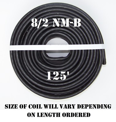 8/2 NM-B x 125' Southwire ''Romex '' Electrical Cable