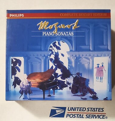 MOZART - Piano Sonatas - Mitsuko Uchida - 5 CD Set - Philips 422 517-2