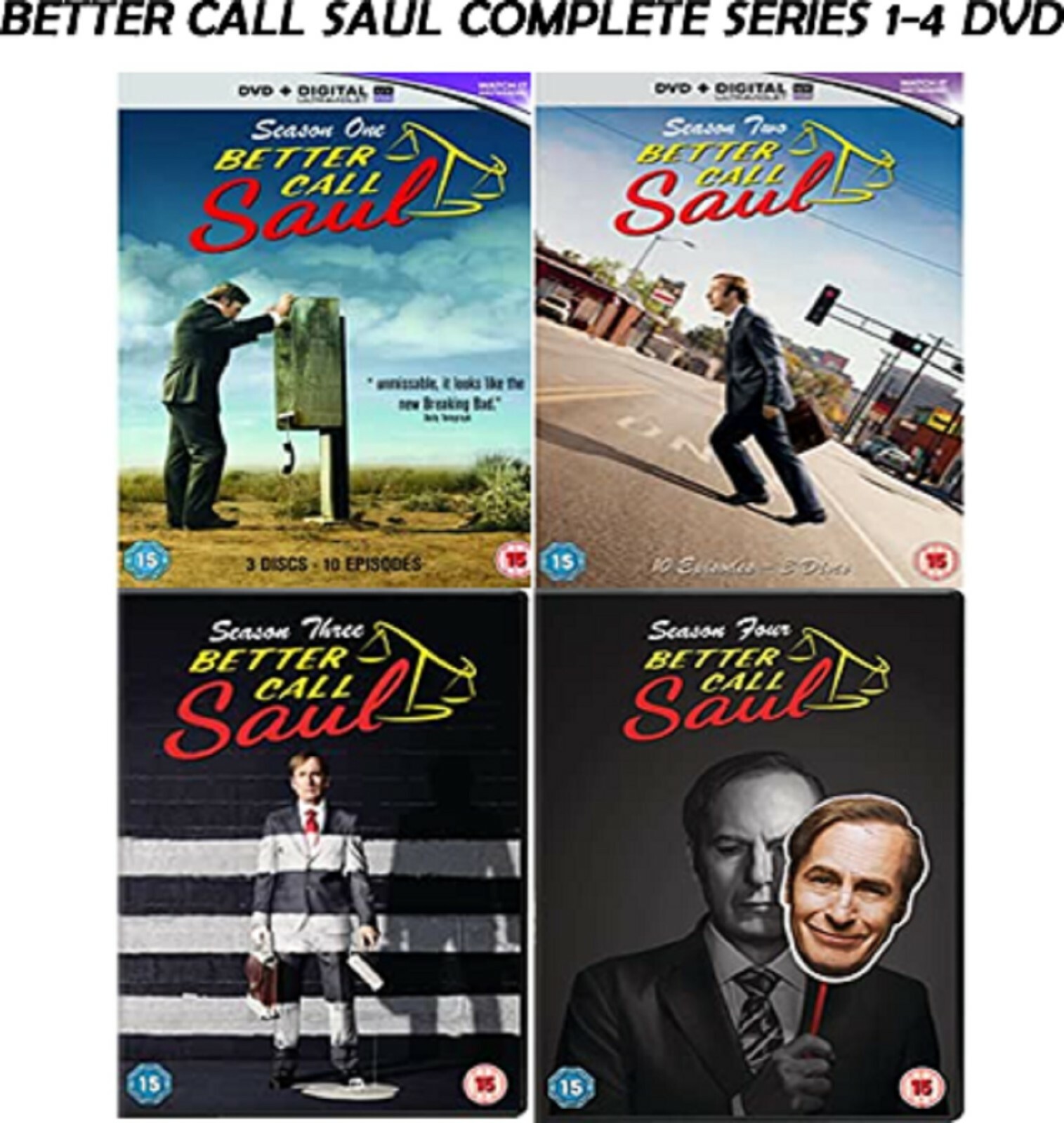 Better Call Saul シーズン1〜6　コンプリート　海外版DVD Better Call Saul シーズン1〜6 コンプリート 海外版DVD