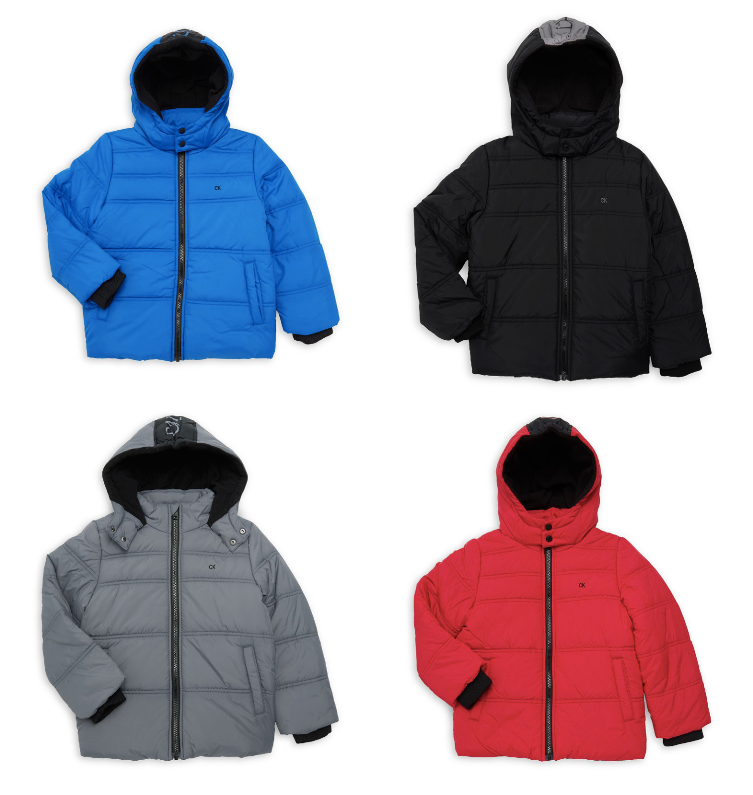 New Calvin Klein Jeans Little Boys Puffer Jacket Choose Size