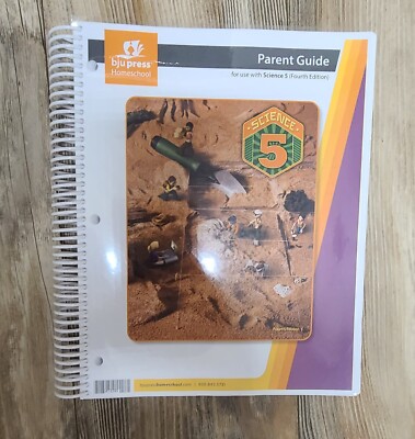 BJU Press Science 5 Parent Guide 4th Ed