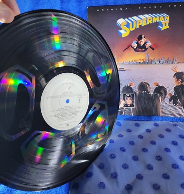 Ken Thorne - Superman II Original Soundtrack - 1981 - Etched Vinyl