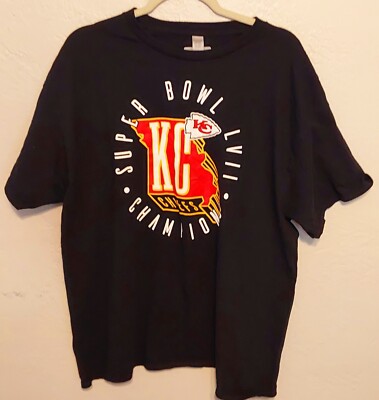 Kansas City Chiefs Super Bowl LVII Champions Tshirt Mens XL NFL Branded
