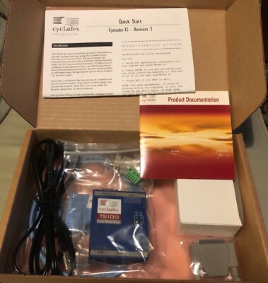 CYCLADES TS100 TES0061 Avocent Linux Terminal Server Ethernet to RS-232