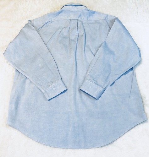 JoS A Banks Shirt Men 17 - 33 XL Executive Collection Button Down Blue NWOT