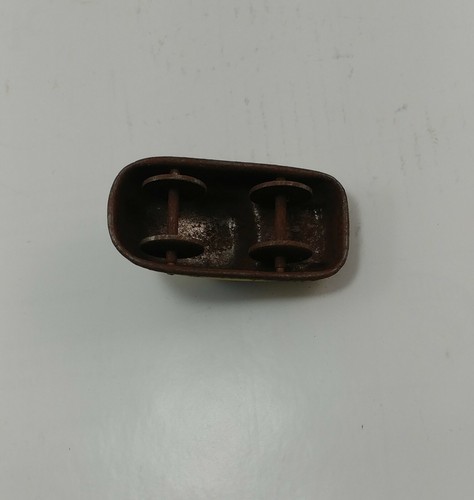 1964 TECHNOFIX 2 YELLOW CARS FOR LIFT GARAGE MADE IN WESTERN GERMANY