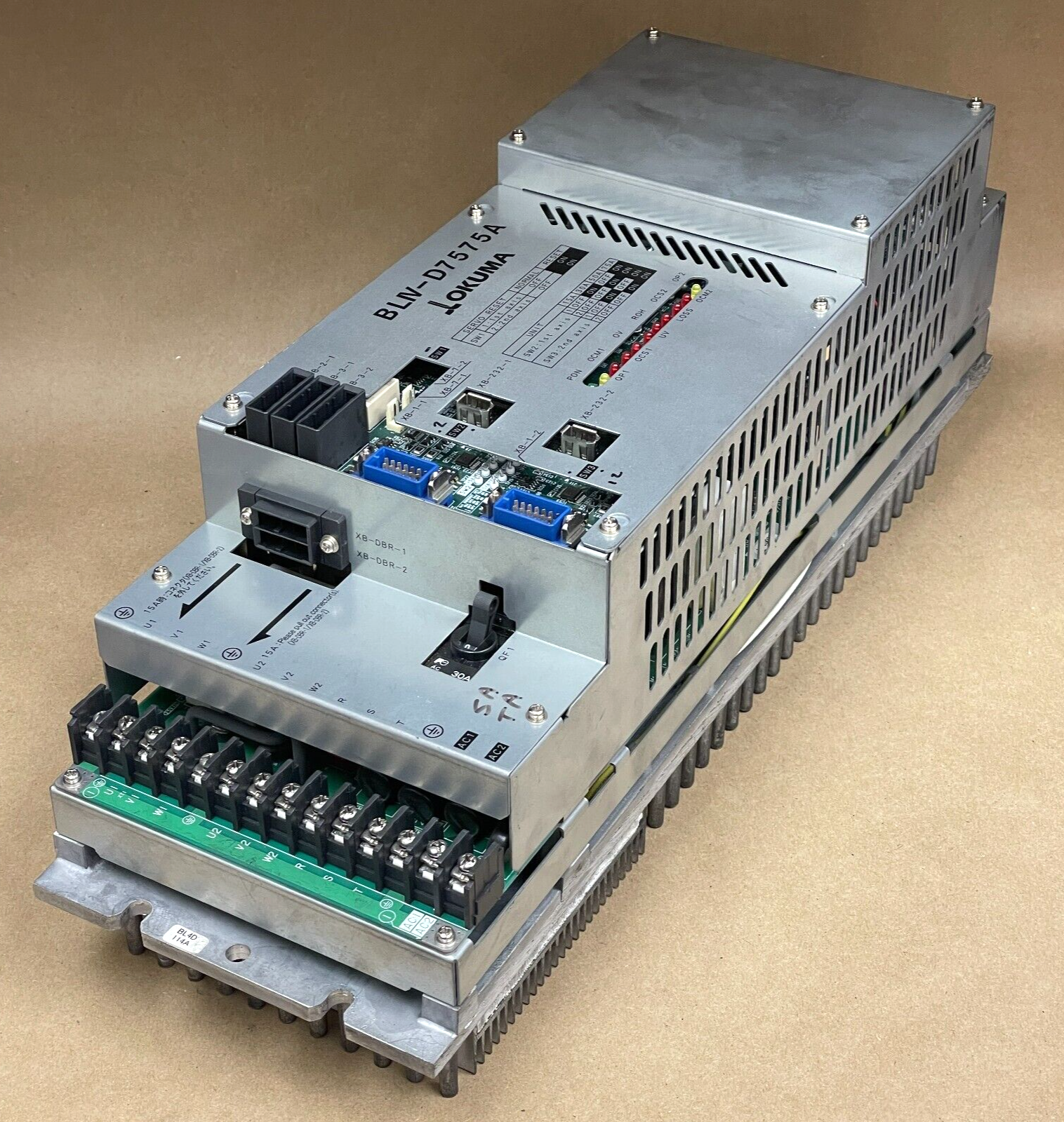 5A354 保証付き OKUMA オークマ サーボアンプ BLIV-D7575A U0632-0006