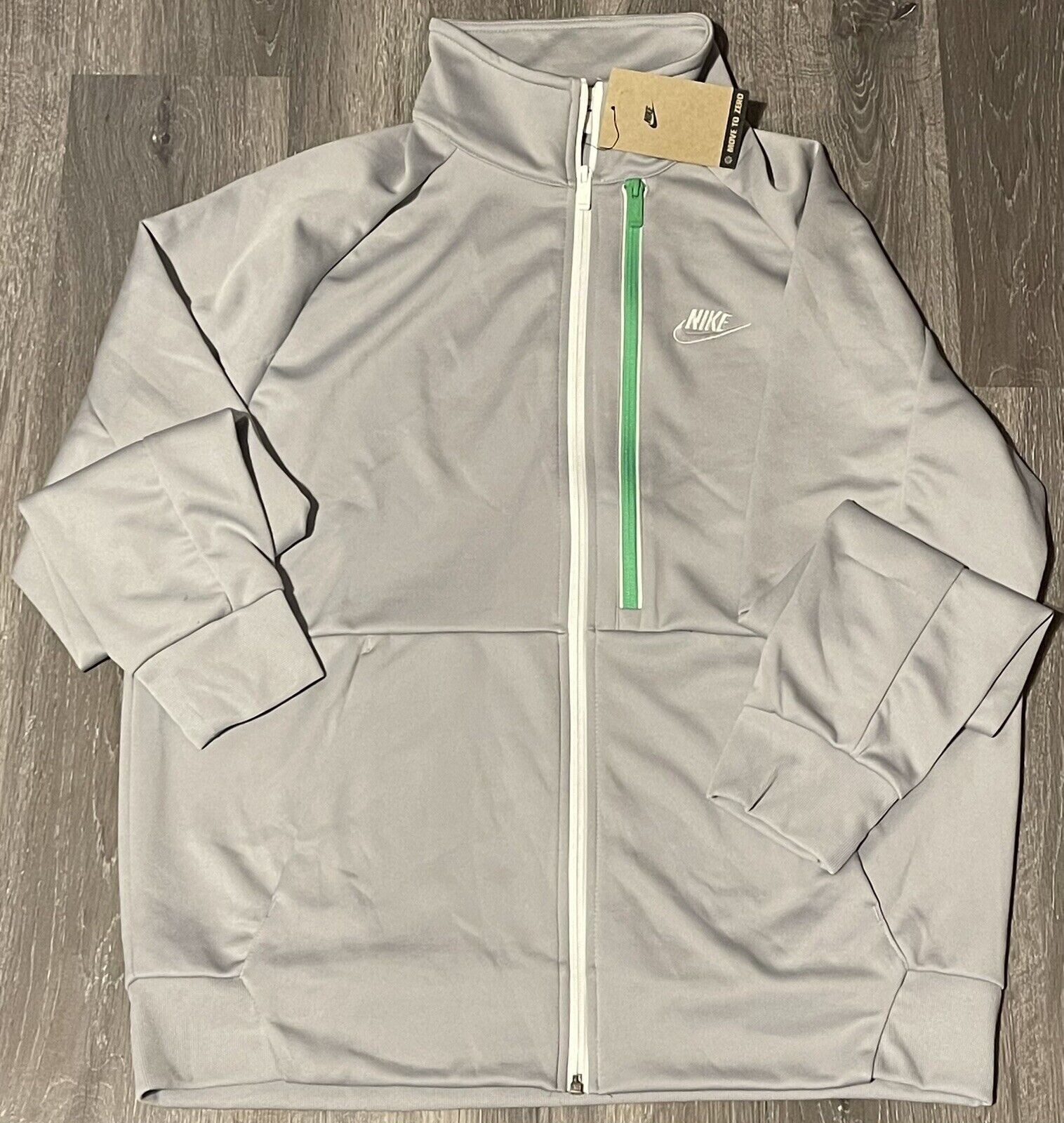 Nike ユベントス ウィンドブレーカー グレー New Nike Sportswear Full Zip Tribute N98 Gray Jacket DA0003