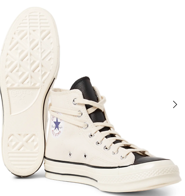 Converse Chuck 70 x Off-White High Tops White Canvas Shoes - Converse