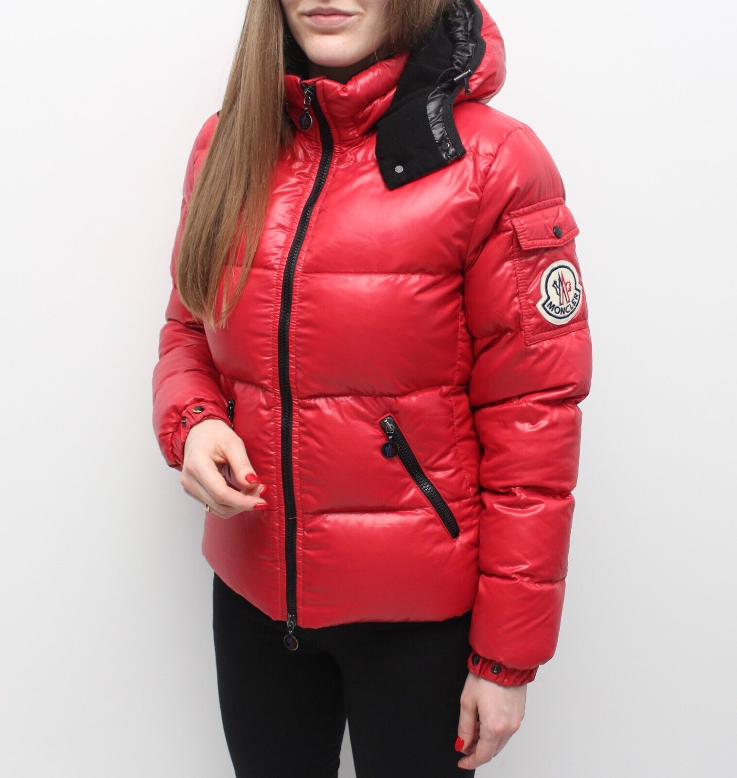 Women's MONCLER Badia Quilted Down Puffer Jacket Coat Full Women's MONCLER Badia Quilted Down Puffer Jacket Coat Full