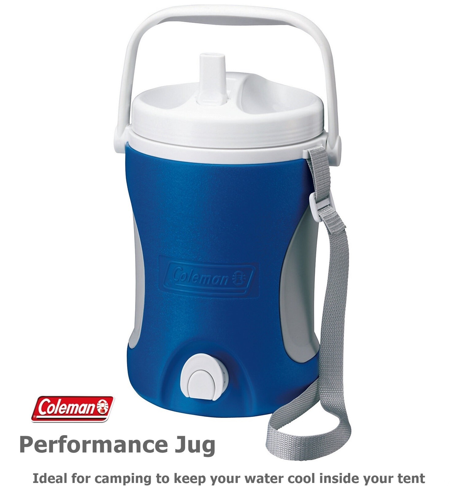 Coleman Performance Jug Cooler 3.8L Insulated Drinks Jug Camping