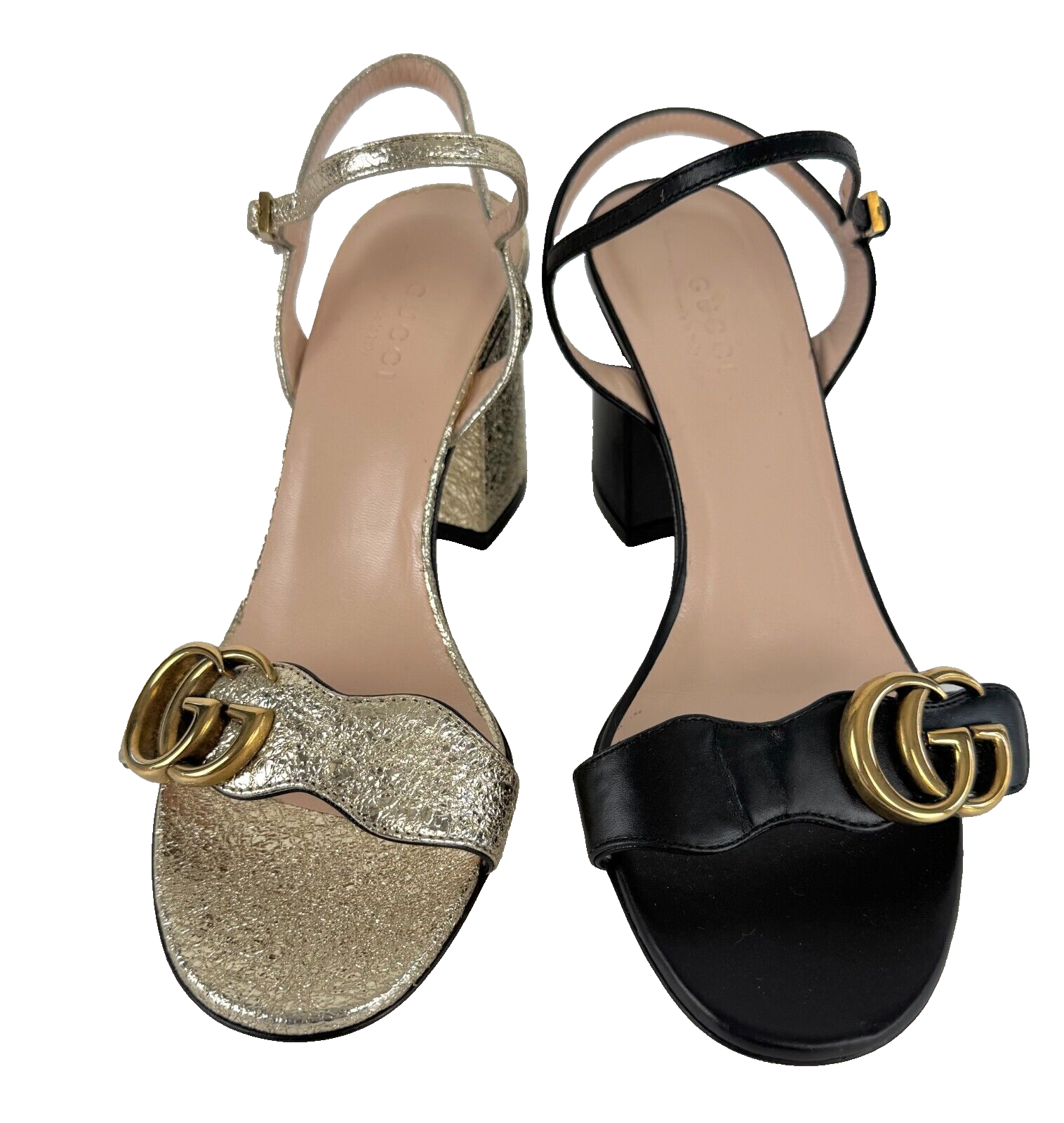 GUCCI グッチ パンプス 36.5 ブラック ハイヒール - メルカリ