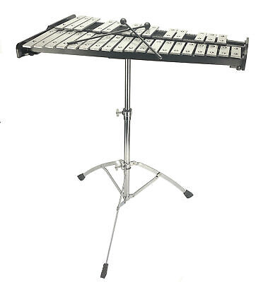 Zenison 32 Key 2.5 Octave  Glockenspiel Xylophone with Stand Case and Mallets