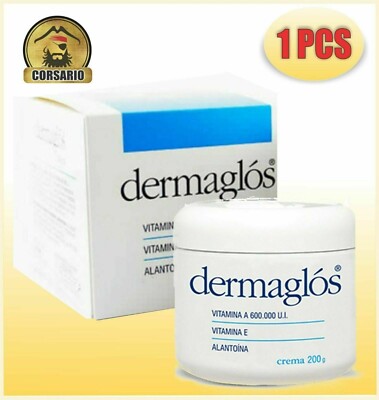 Dermaglos  cream vitamin a, e and allantoin x 200gr-7 oz