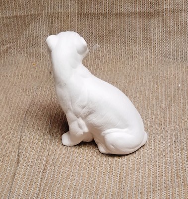 Ceramic Bisque Small Lion Texas Mold 225 U-Paint Ready To Paint