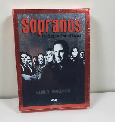 SOPRANOS ''THE COMPLETE 2ND SEASON'' (SEALED) DVD SET NEW PACKAGE