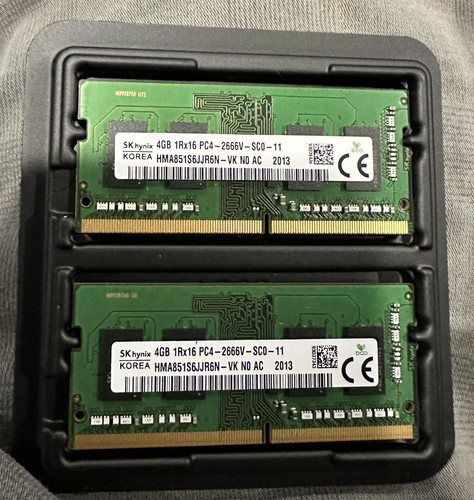 SK Hynix 8GB Kit (2x4GB) 1Rx16 PC4-2666V-SCO-11 | eBay