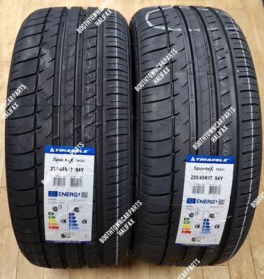 225 45 17 TRIANGLE C C RATING 225 45 17 94Y XL TH201 72DB 2 TYRE'S