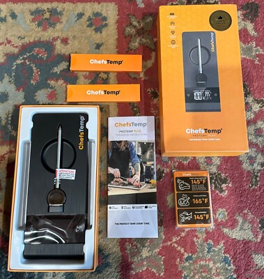 ChefsTemp ProTemp Plus Wireless Meat Thermometer (3 Probes)