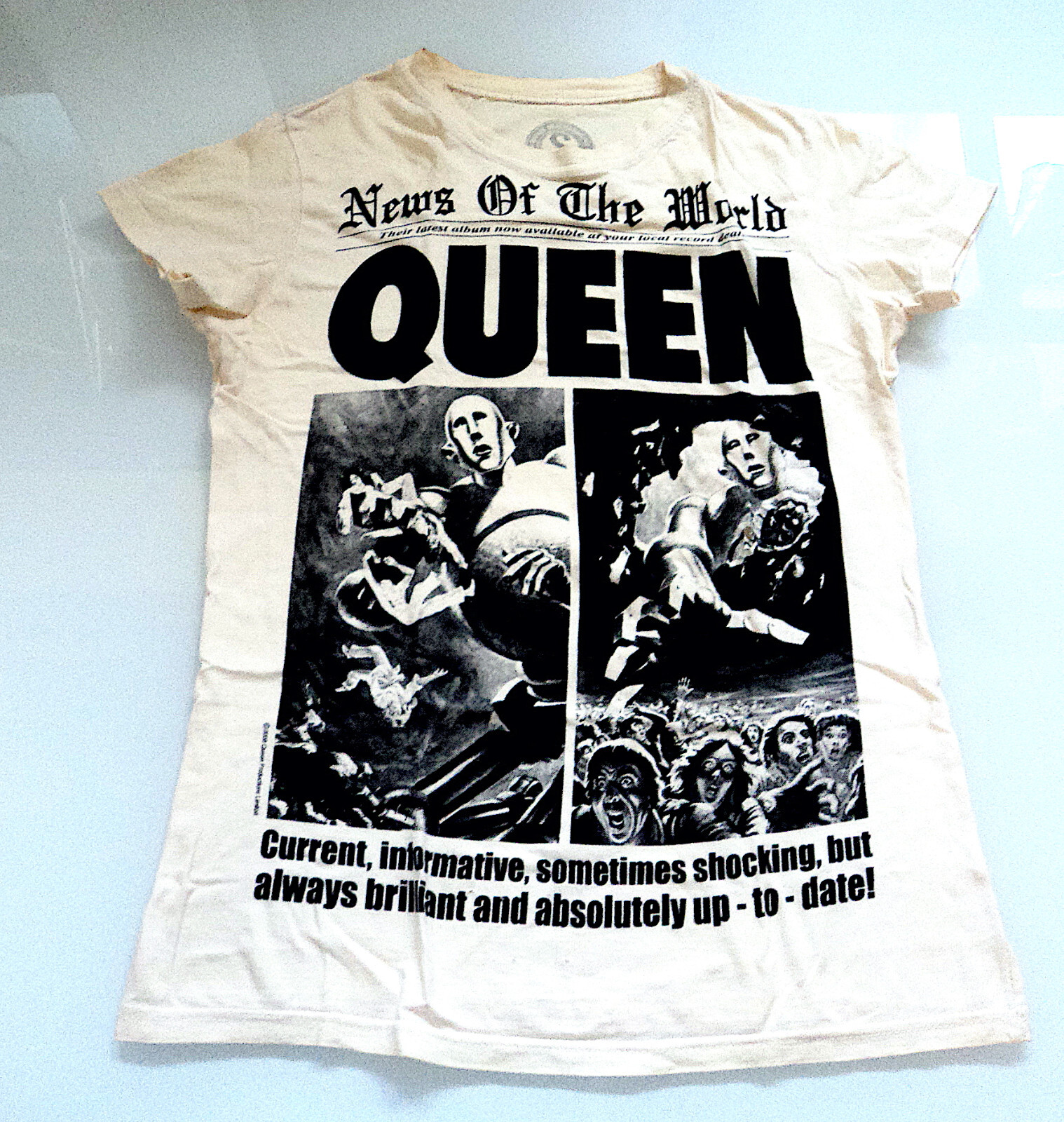 シャツ FAKE NEWS HALF T WHITE HUMAN MADE Graphic T-Shirt | HM29TE022-WHITE | SVD