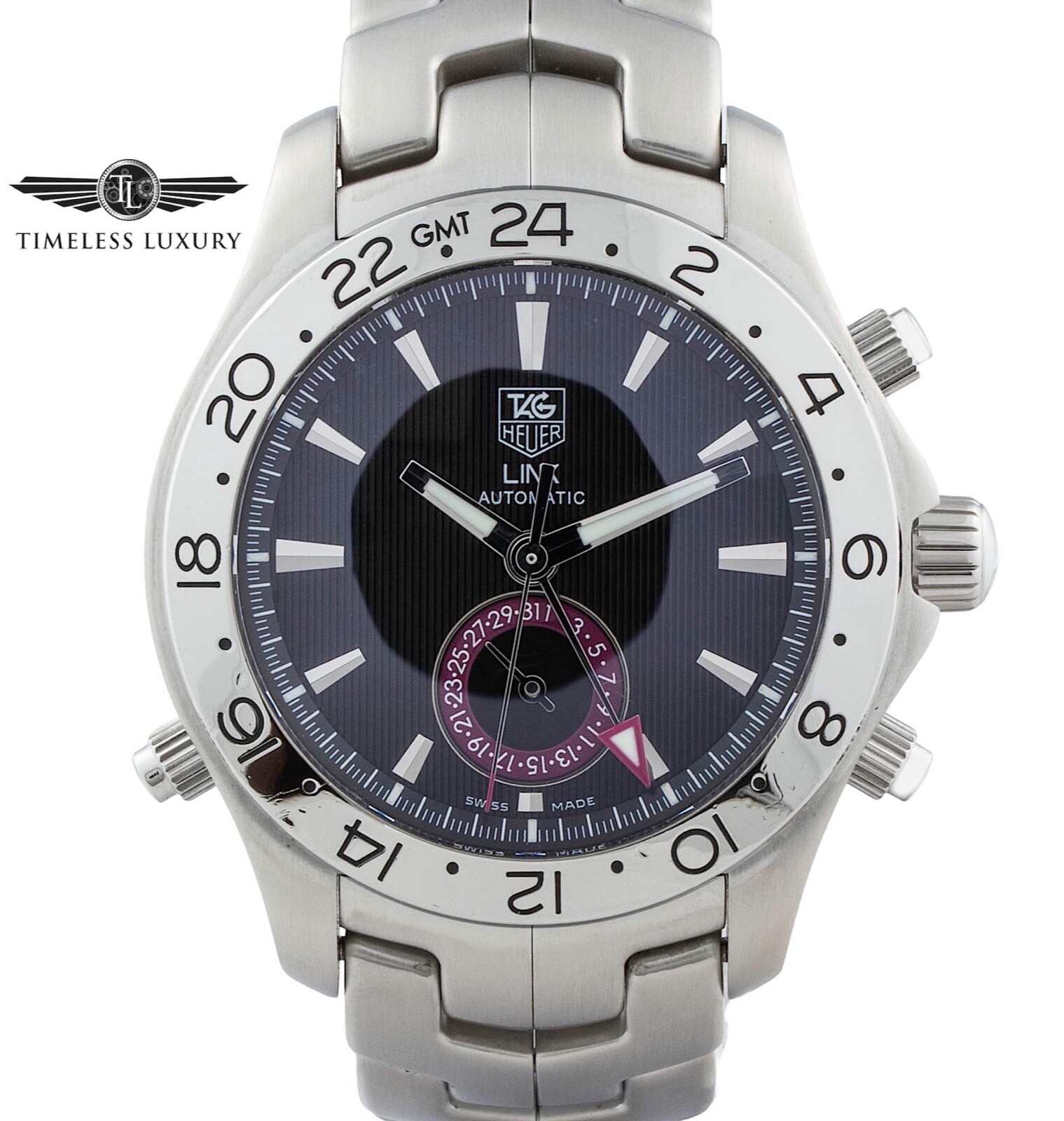 くにー TAG Heuer Link ステンレススチール ブレスレット TAG